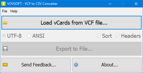 csv to vcf file converter